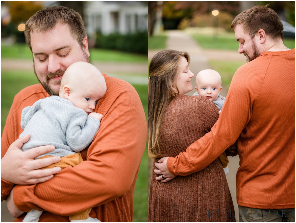 Downtown Twickenham district fall family mini sessions