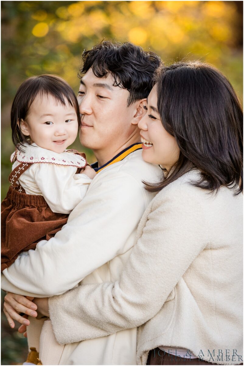 Huntsville Botanical Garden fall family mini session