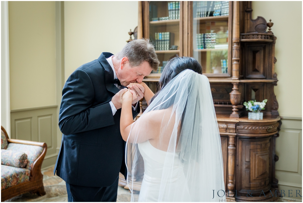 Best of Huntsville Weddings 2025 Father Daughter First Look