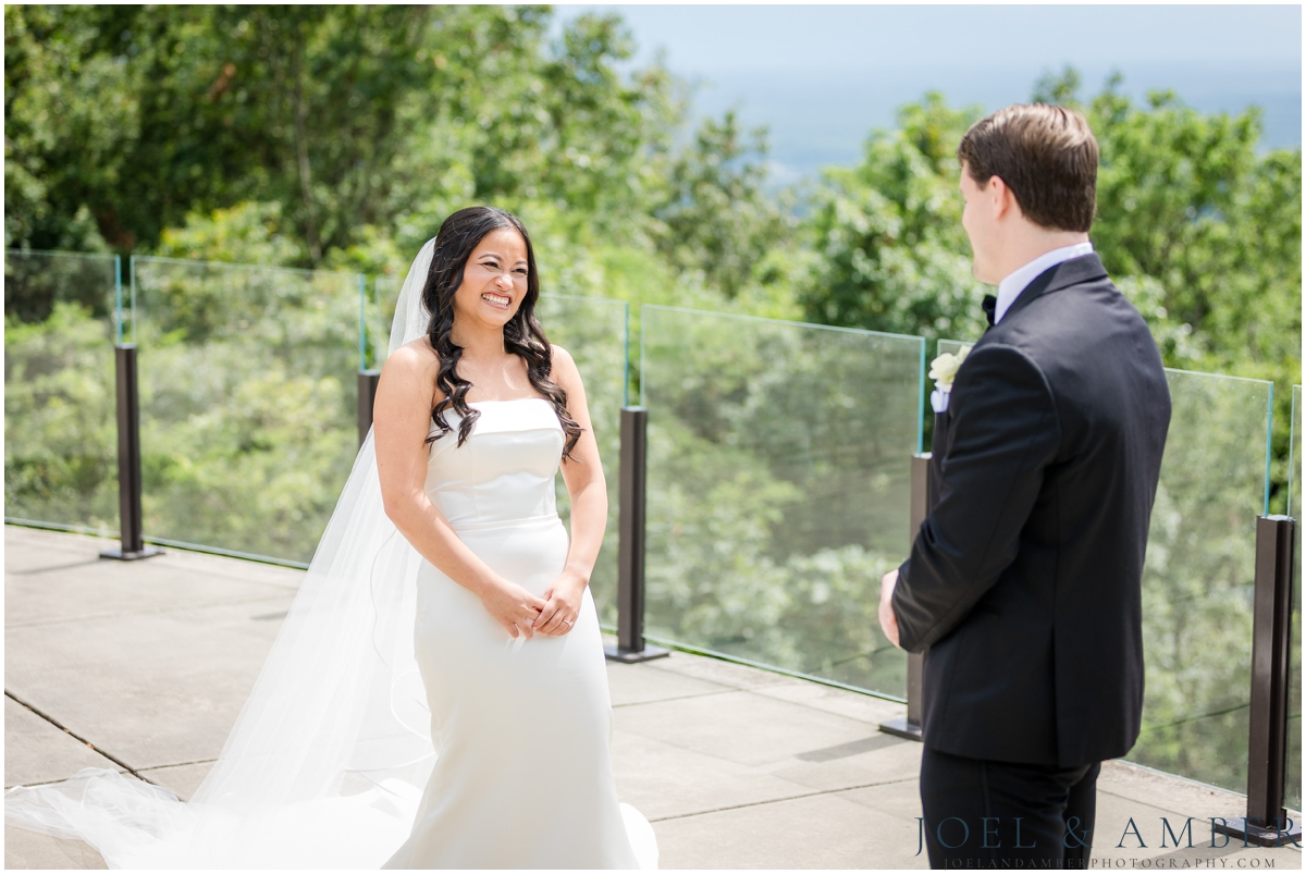 Best of Huntsville Weddings 2025 first look Burritt