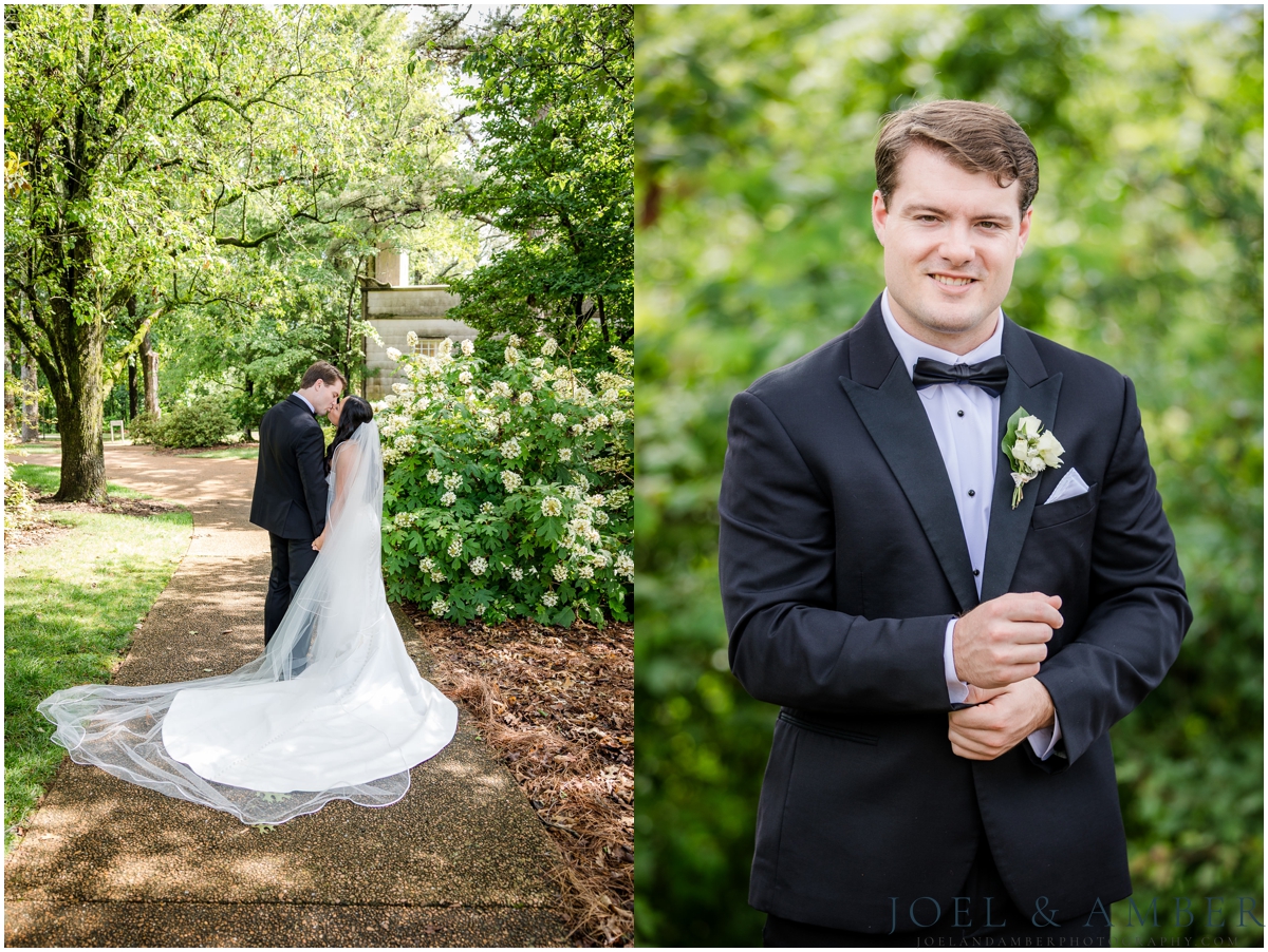 Best of Huntsville Weddings 2025 bride and groom portrait Burritt on the Mountain
