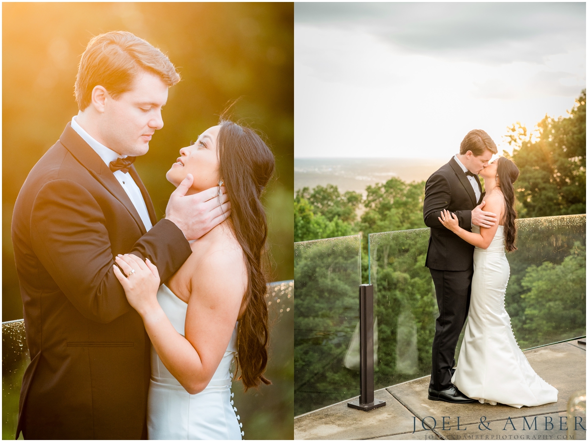 Best of Weddings Huntsville 2025 Sunset Portraits Burritt on the Mountain