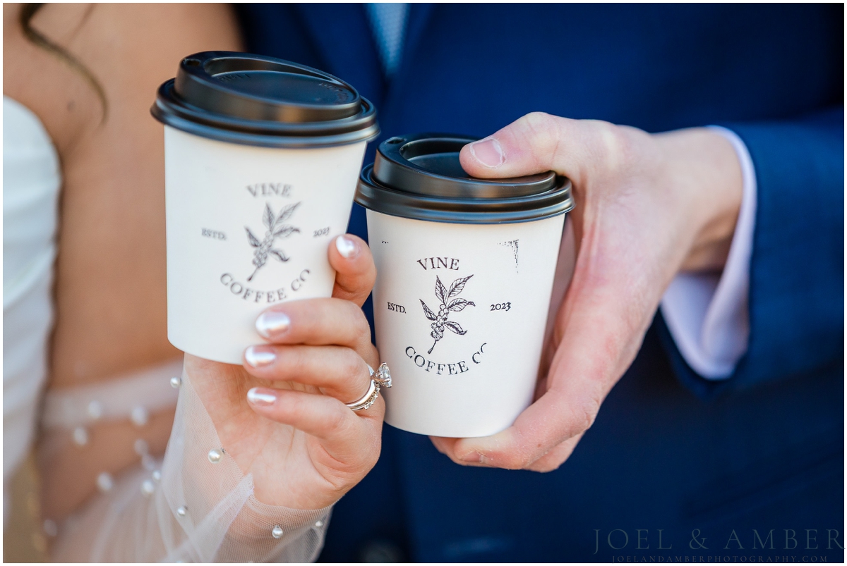 Best of Weddings Huntsville 2025 Reception Coffee Bar