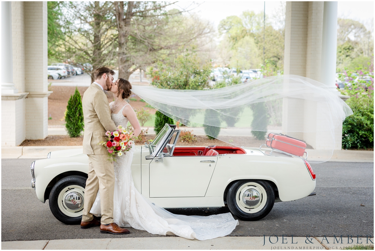 Best of Huntsville Weddings 2025 bride and groom portrait Huntsville Botanical Garden