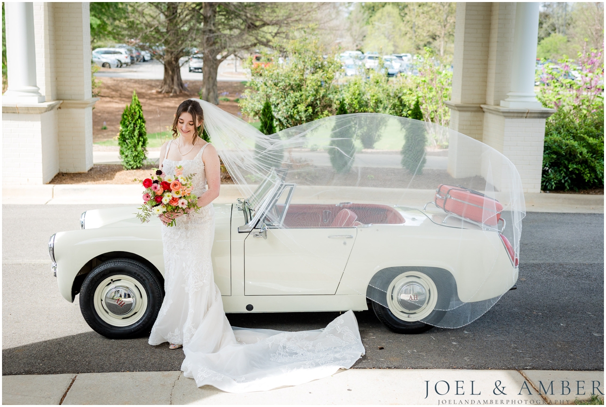 Best of Huntsville Weddings 2025 bridal portrait Huntsville Botanical Garden