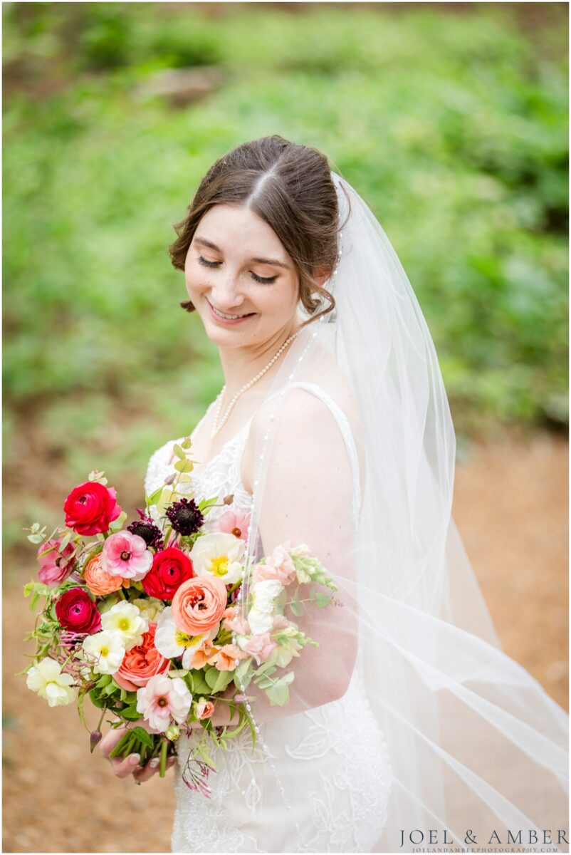 Best of Huntsville Weddings 2025 bridal portrait Huntsville Botanical Garden