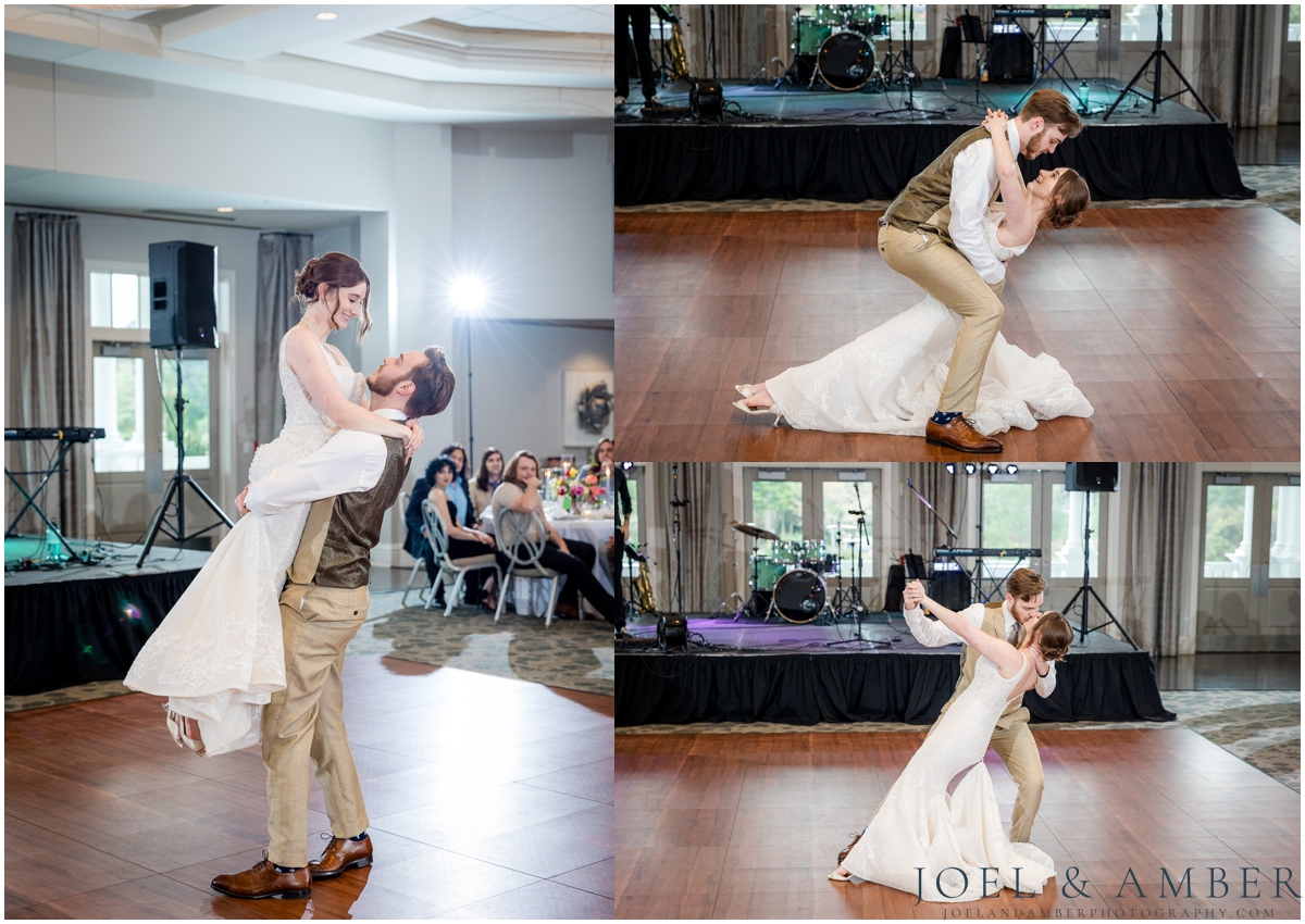 Best of Weddings Huntsville 2025 Reception First Dance Huntsville Botanical Garden