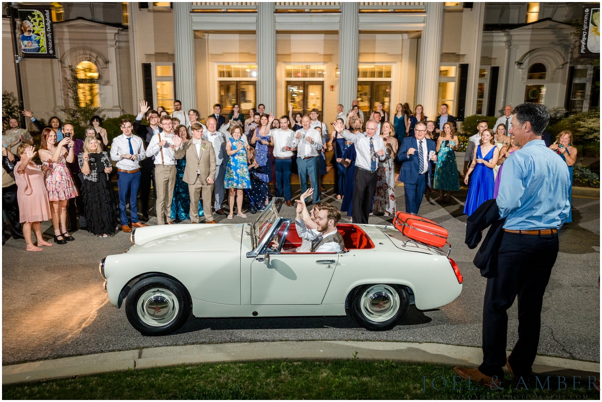 Best of Weddings Huntsville 2025 Reception Exit Huntsville Botanical Garden
