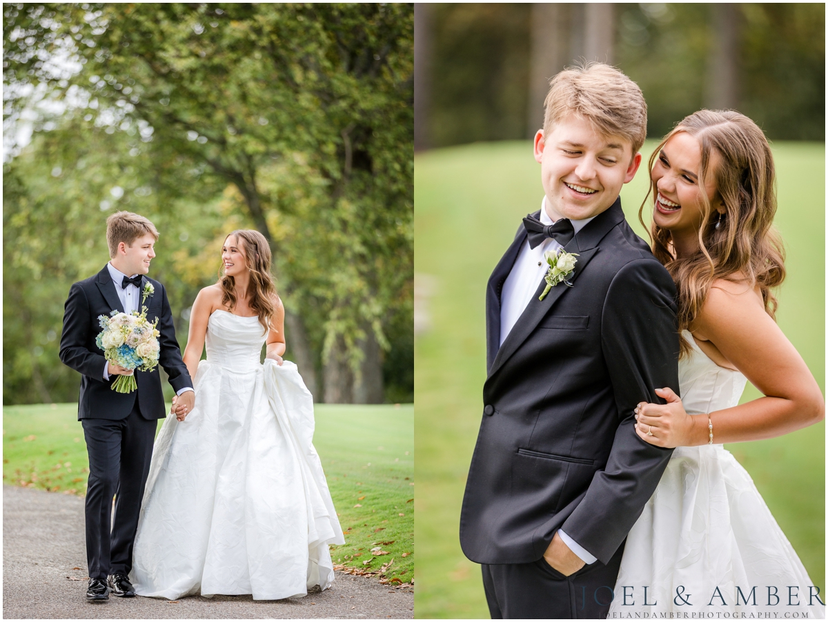 Best of Huntsville Weddings 2025 bride and groom portrait The Ledges