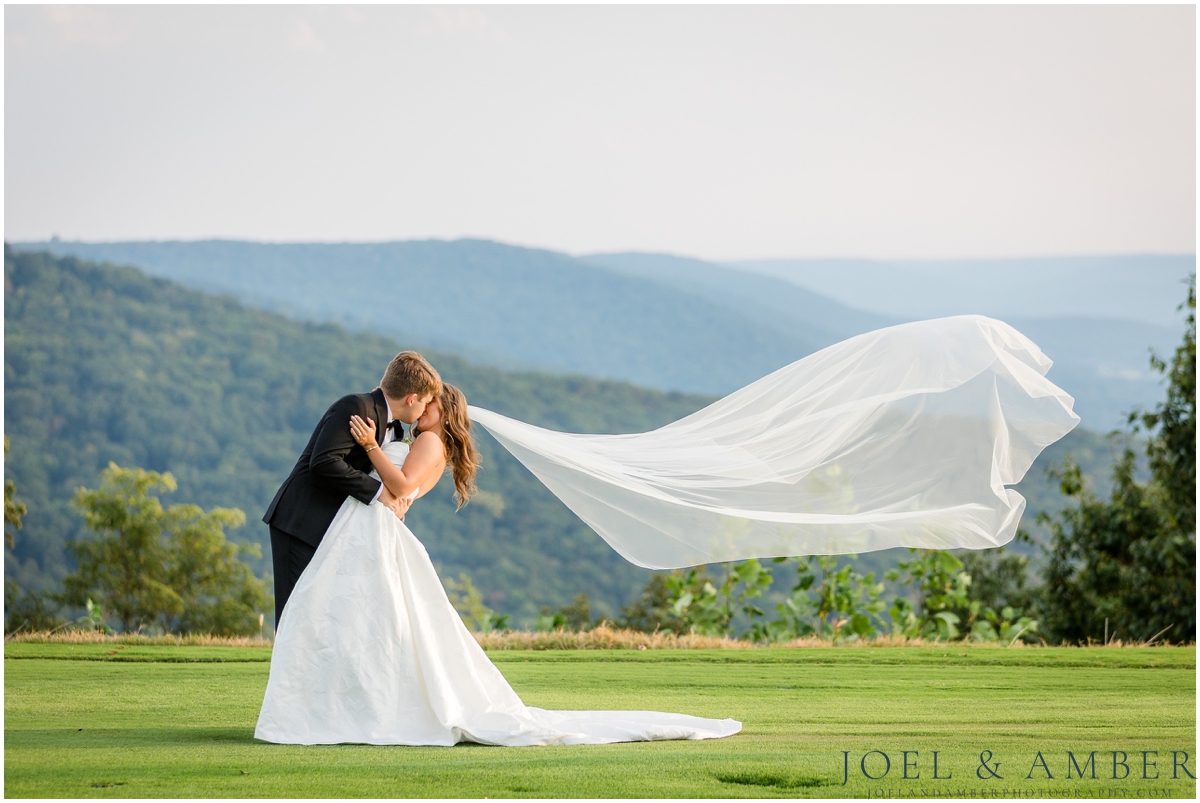 Best of Huntsville Weddings 2025 bride and groom portrait The Ledges