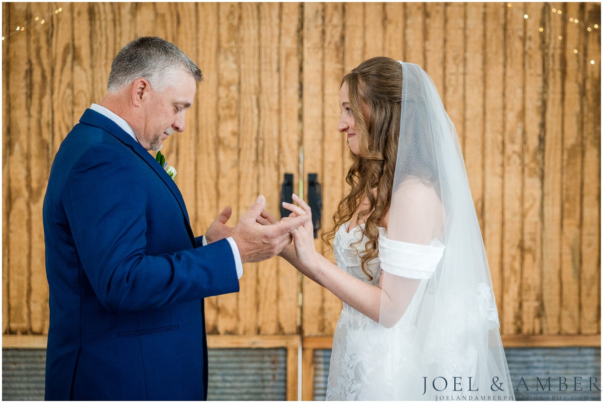 Best of Huntsville Weddings 2025 Father Daughter First Look