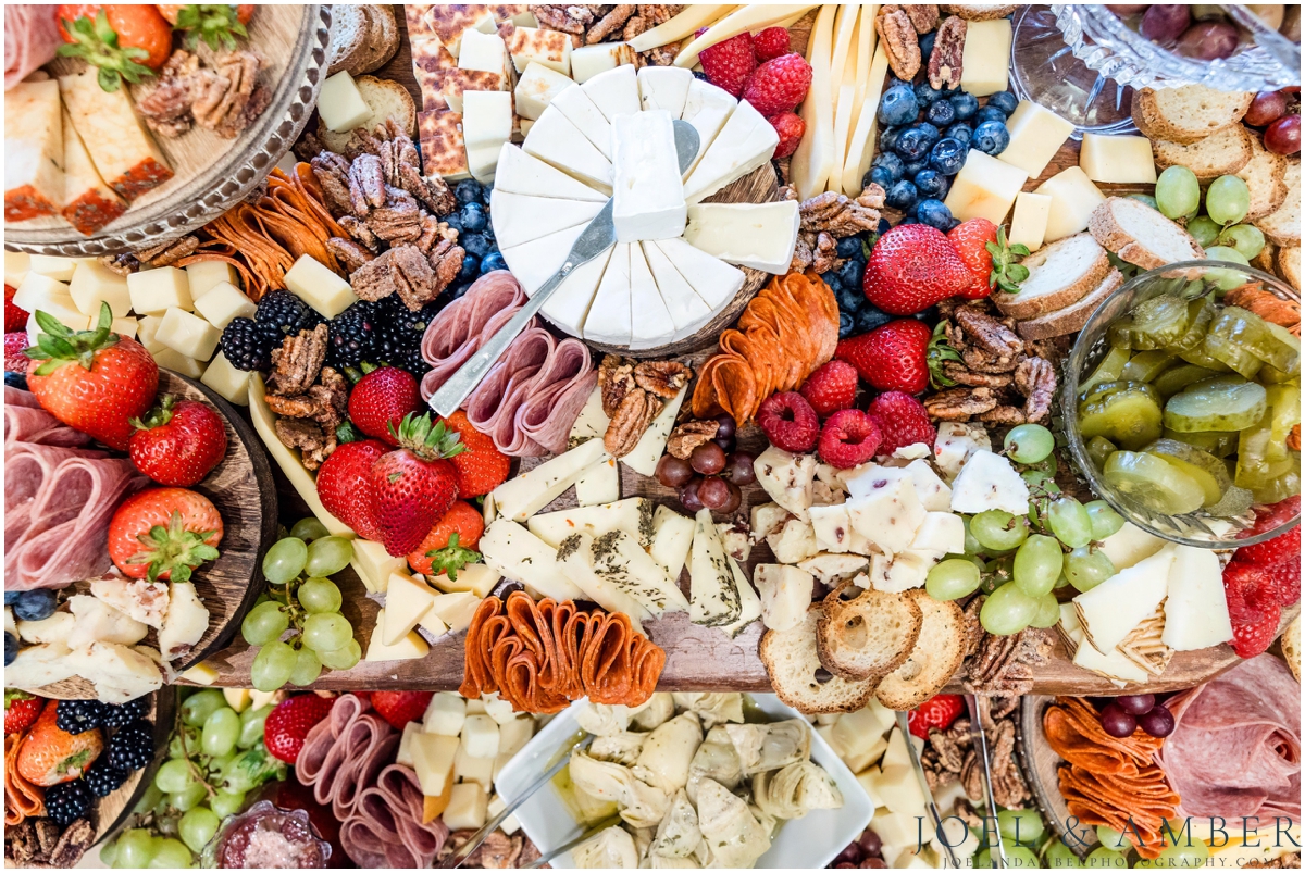 Best of Weddings Huntsville 2025 Reception Charcuterie Board