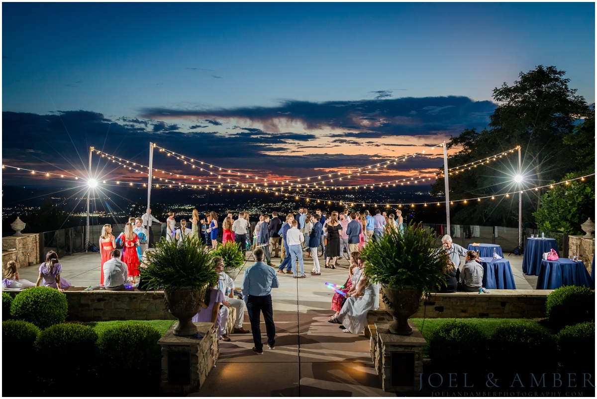 Best of Weddings Huntsville 2025 Reception on the View Burritt on the Mountain