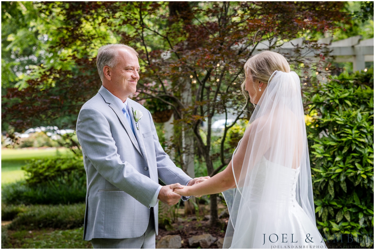 Best of Huntsville Weddings 2025 Father Daughter First Look