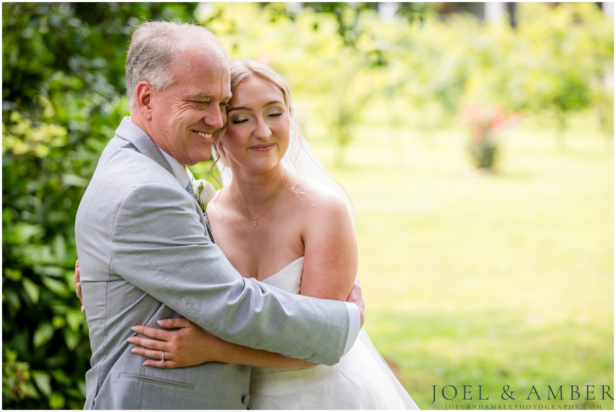 Best of Huntsville Weddings 2025 Father Daughter First Look