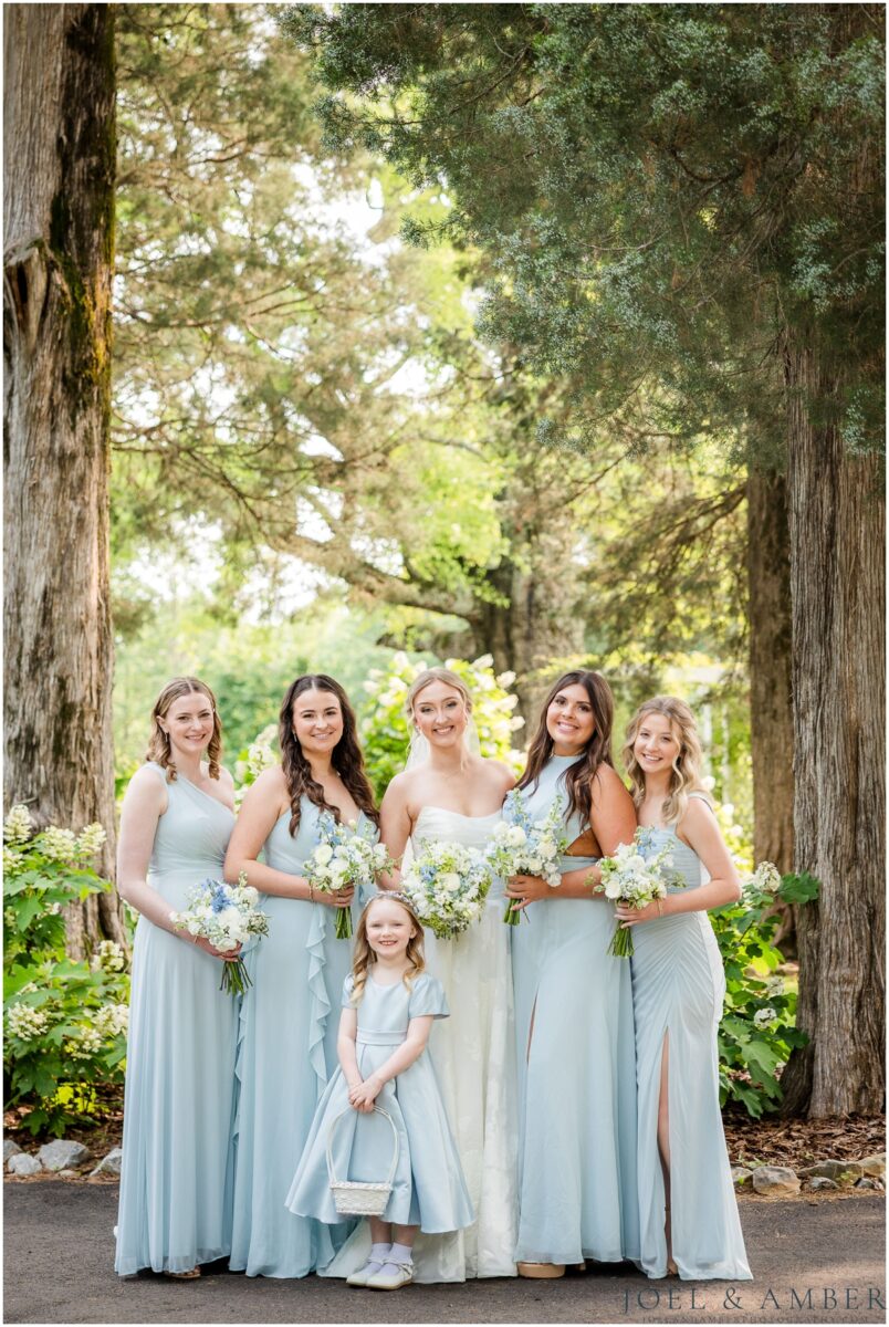 Best of Weddings Huntsville 2025 Bridal Party Creekside at Collier's End