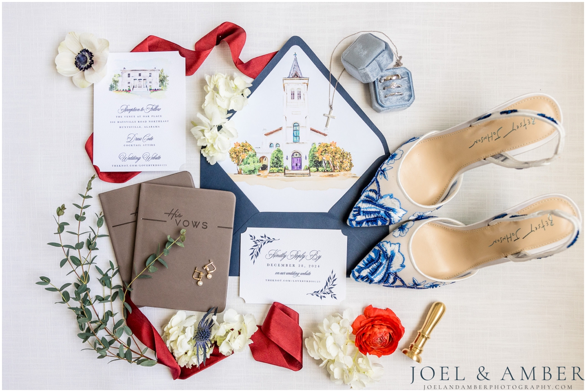 xBest of Huntsville Weddings 2025 detail flatlay
