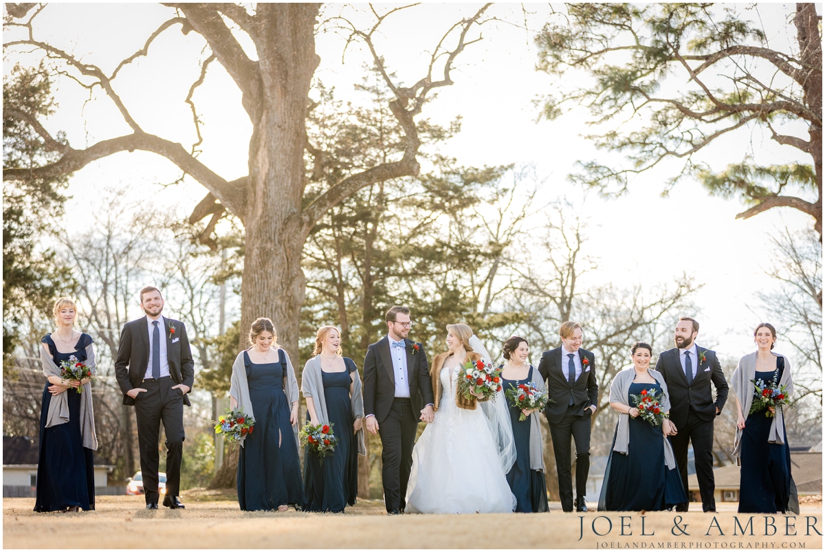 Best of Weddings Huntsville 2025 Bridal Party The Venue at Oak Place