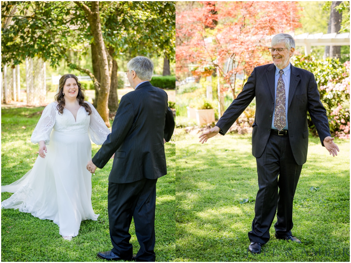 Best of Huntsville Weddings 2025 Father Daughter First Look