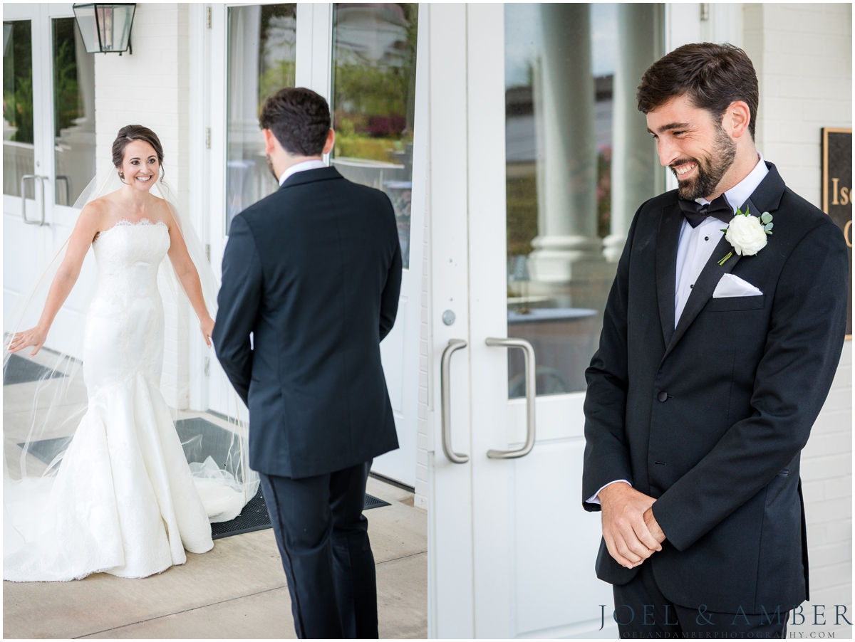 Best of Huntsville Weddings 2025 first look Huntsville Botanical Garden