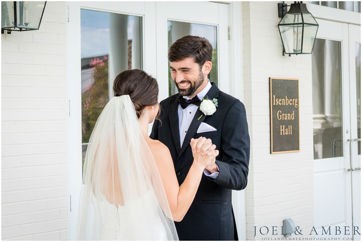 Best of Huntsville Weddings 2025 first look Huntsville Botanical Garden