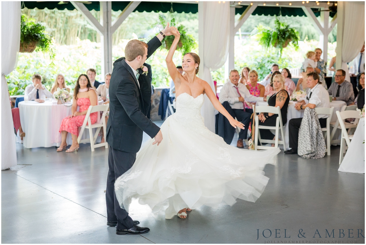 Creekside at Collier's End wedding Huntsville Alabama Reception 