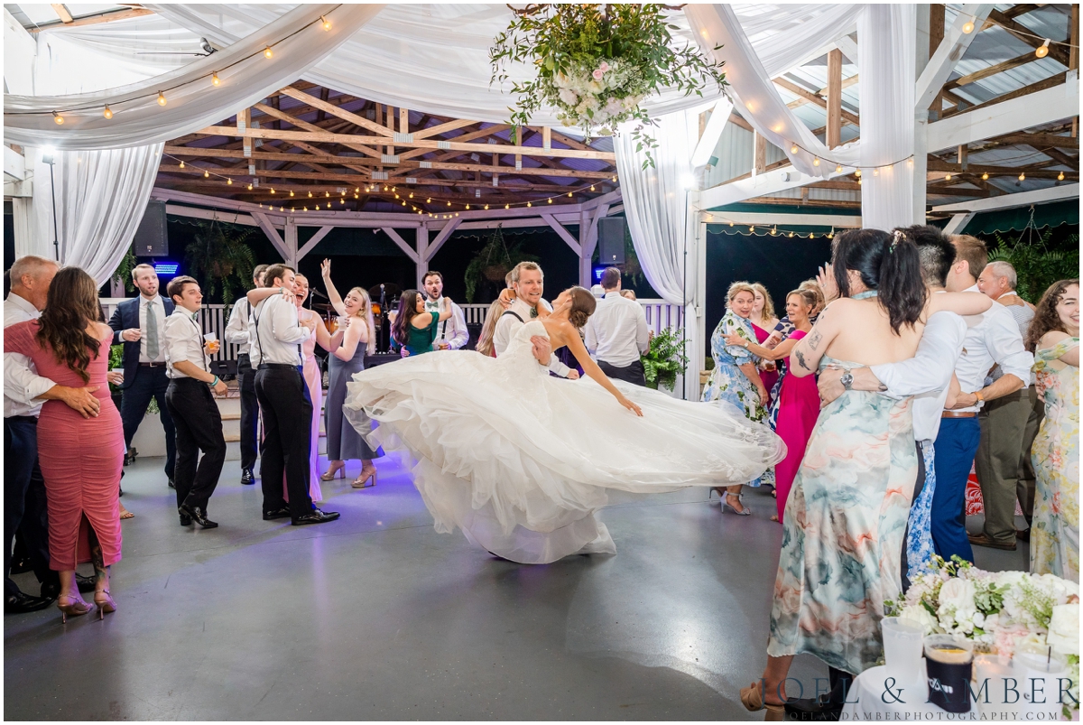 Creekside at Collier's End wedding Huntsville Alabama Reception 