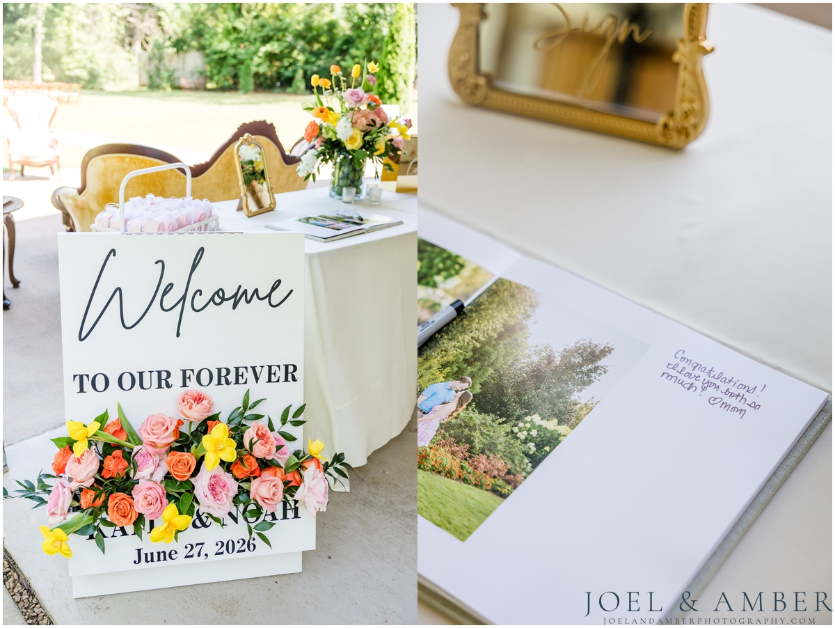 White Barn at Padgett Place Wedding ceremony details