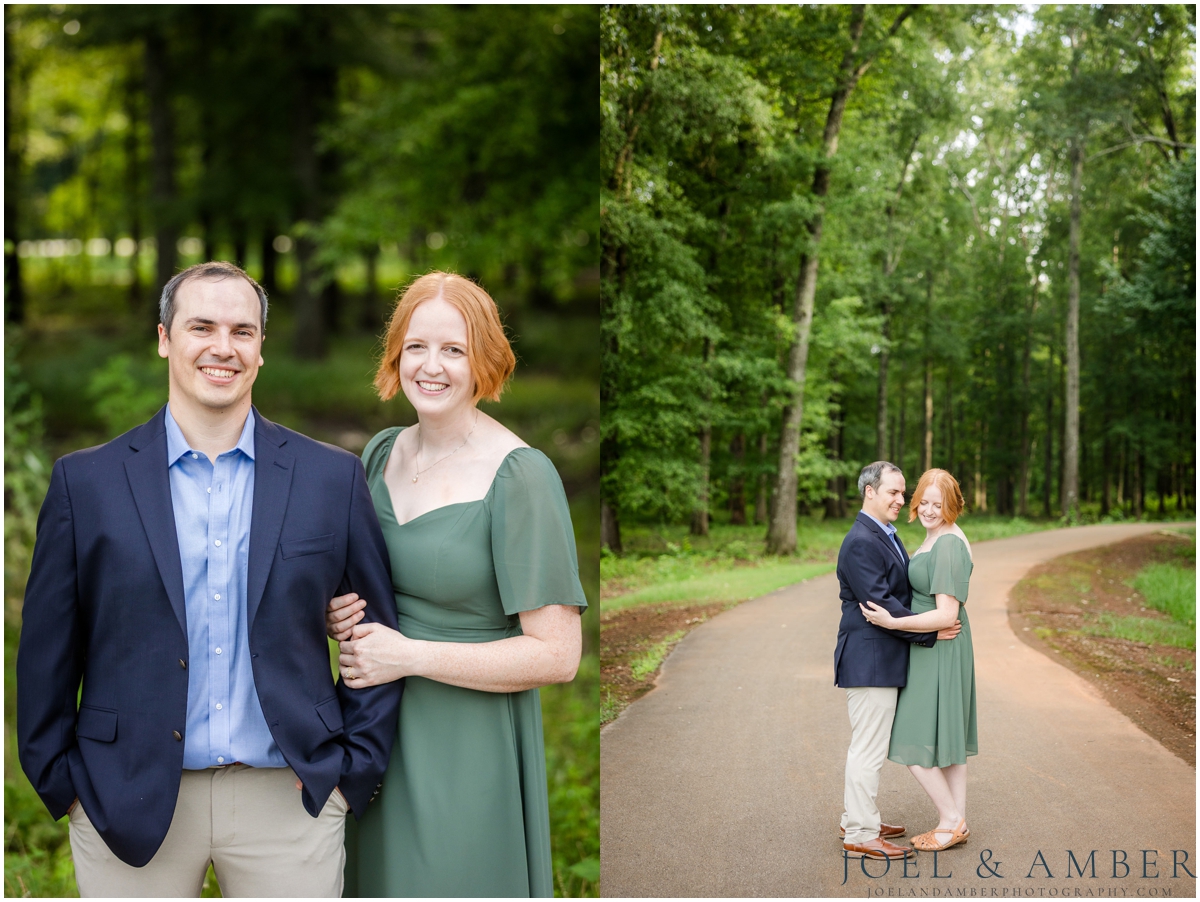 Elgie's Walk Greenway engagement session