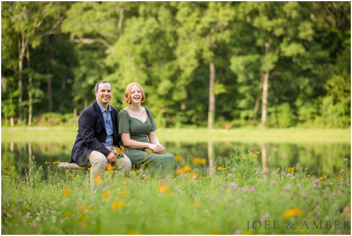 Elgie's Walk Greenway engagement session