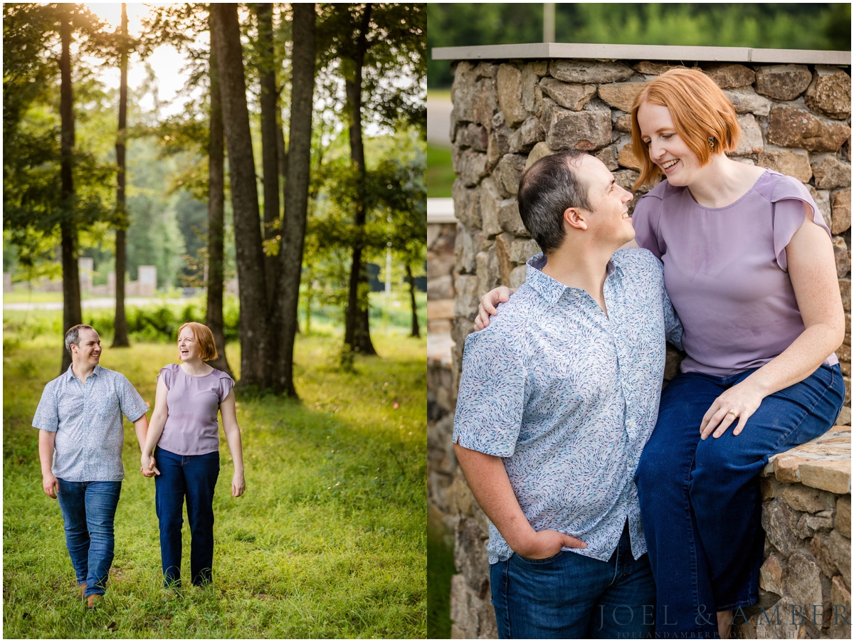 Elgie's Walk Greenway engagement session