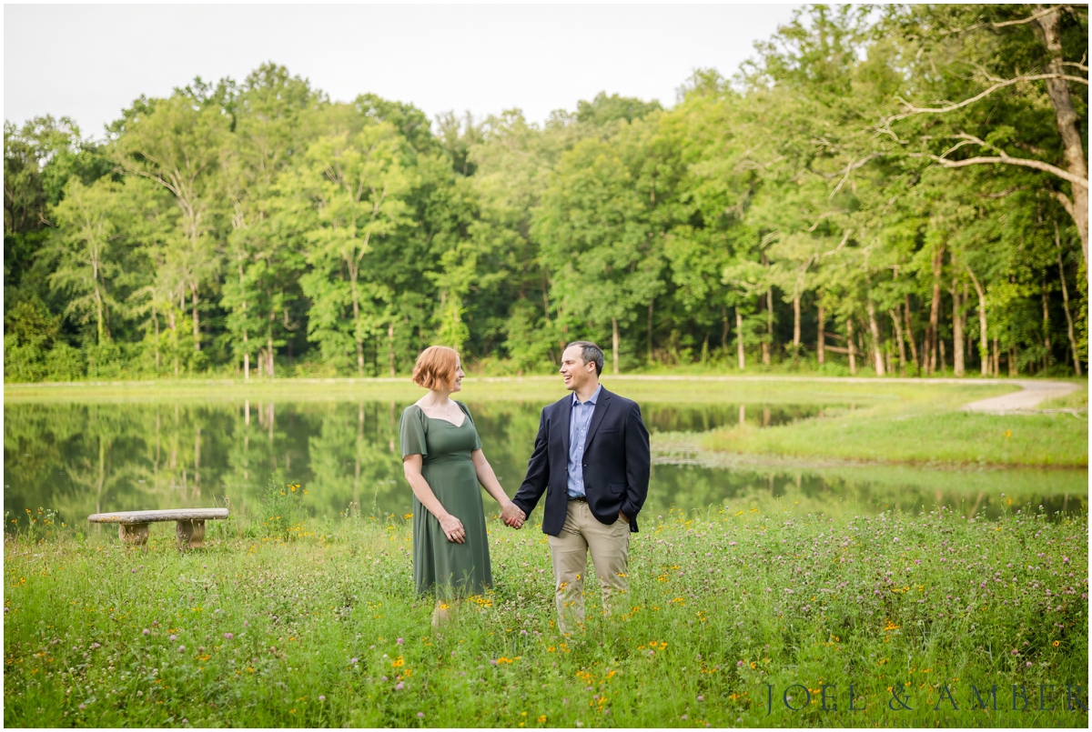 Elgie's Walk Greenway engagement session