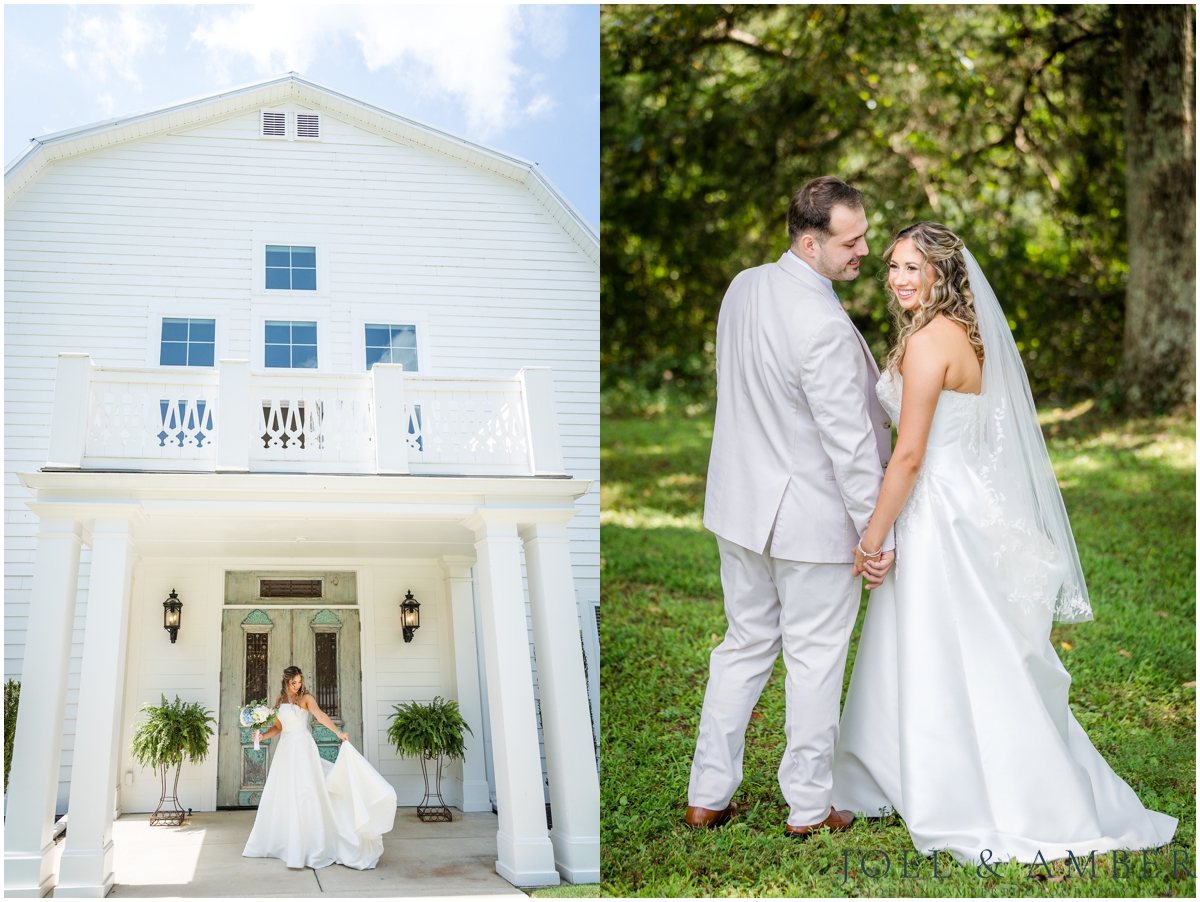 Summer Harvest Hollow Wedding bride and groom portraits