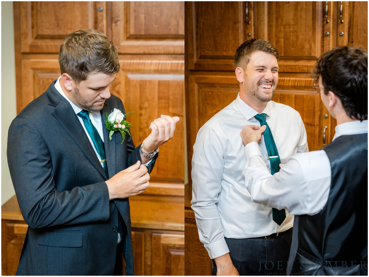 Holy Spirit Catholic Church Wedding groom