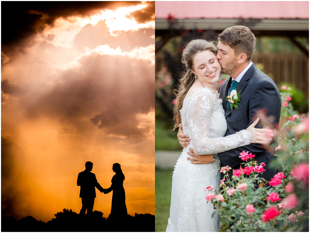 Southern Charm Event Venue Athens bride and groom portraits
