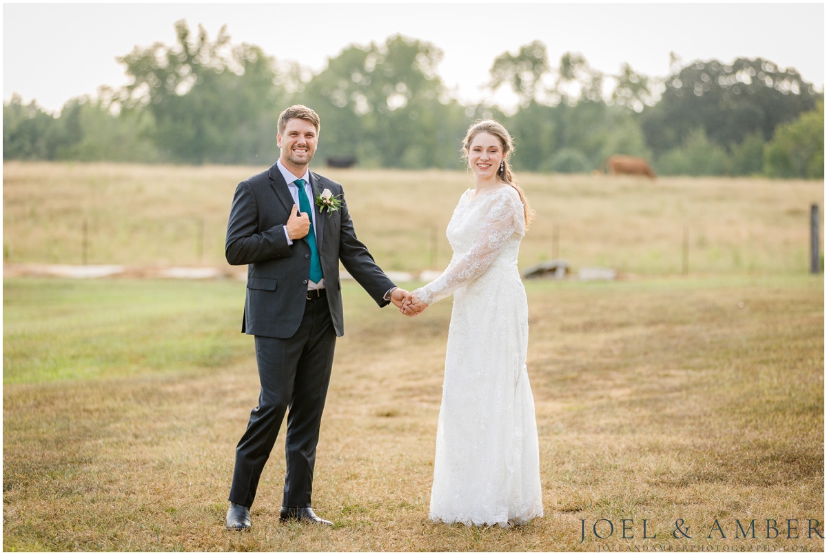 Southern Charm Event Venue Athens bride and groom portraits
