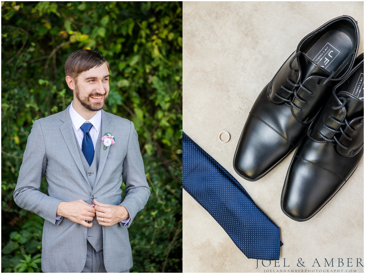 St John the Baptist Catholic Church Wedding getting ready