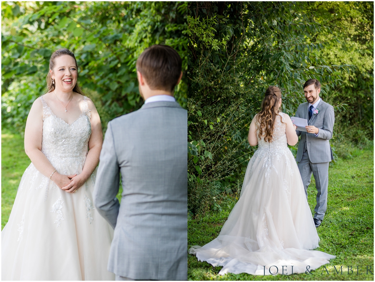 St John the Baptist Catholic Church Wedding first look