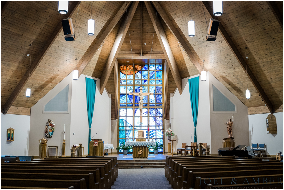 St John the Baptist Catholic Church Wedding ceremony