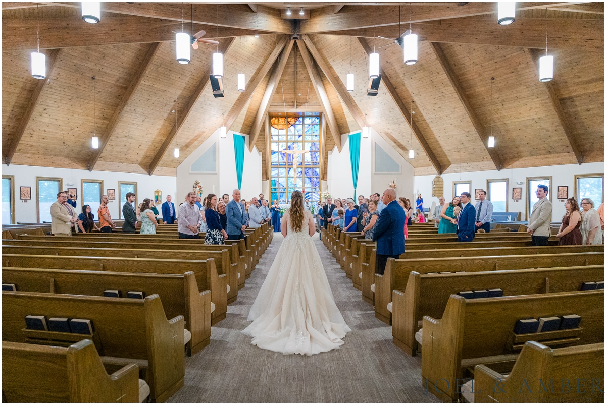 St John the Baptist Catholic Church Wedding ceremony