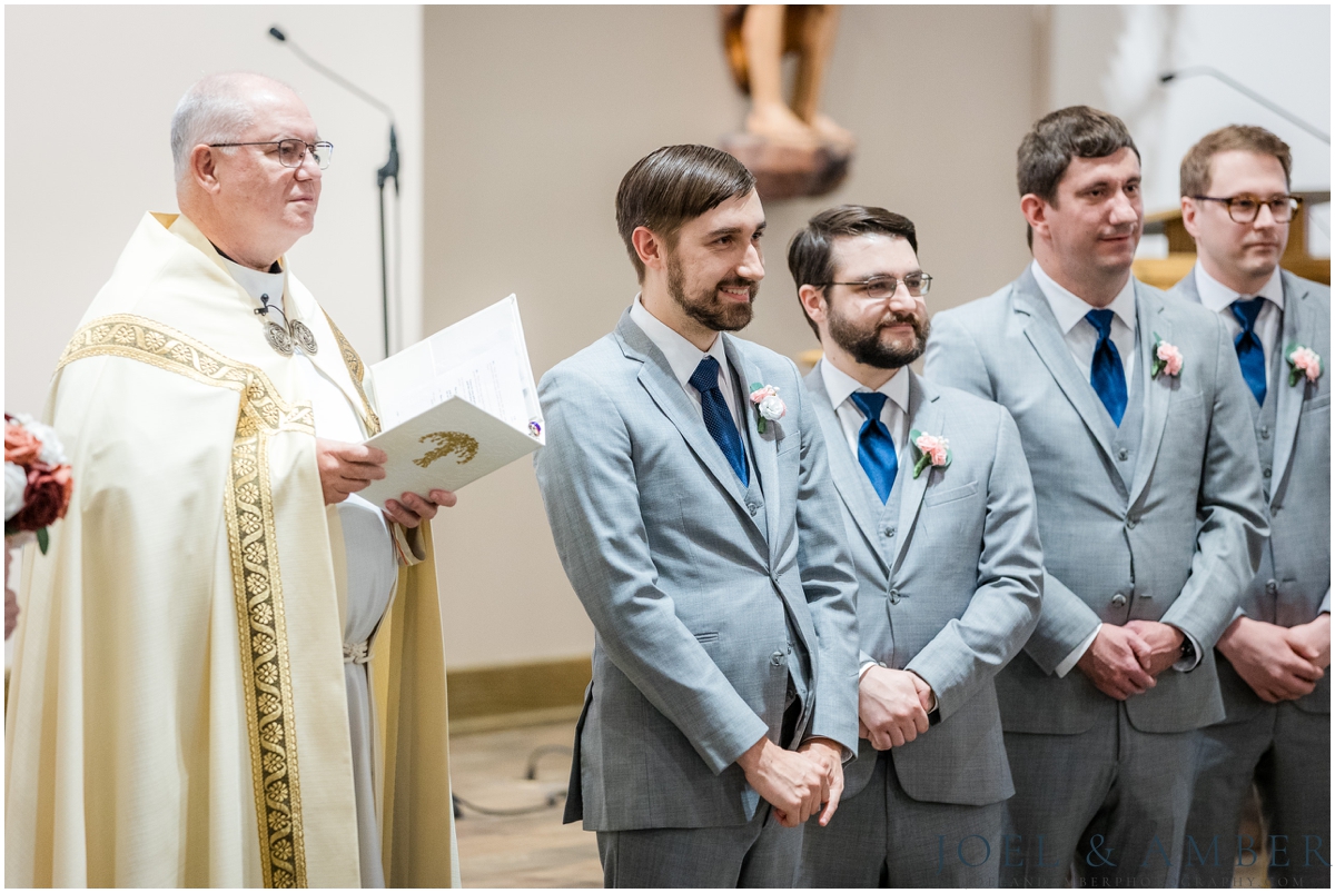 St John the Baptist Catholic Church Wedding ceremony