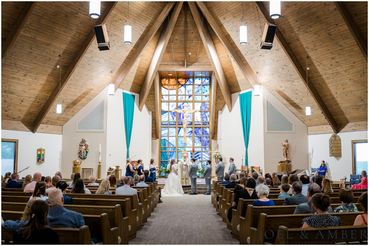 St John the Baptist Catholic Church Wedding ceremony