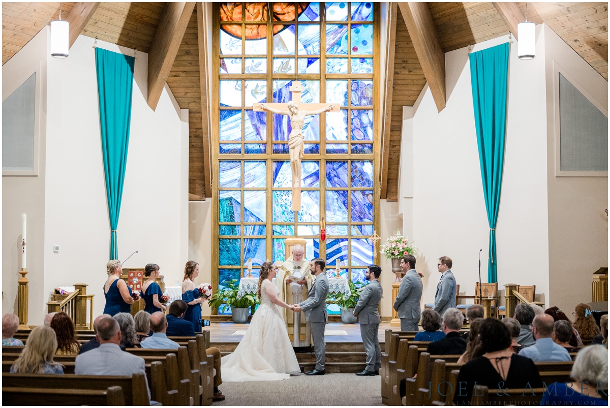 St John the Baptist Catholic Church Wedding ceremony