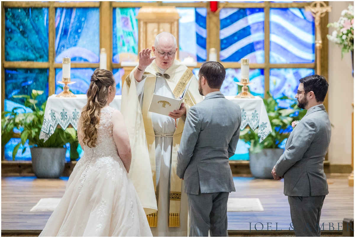 St John the Baptist Catholic Church Wedding ceremony