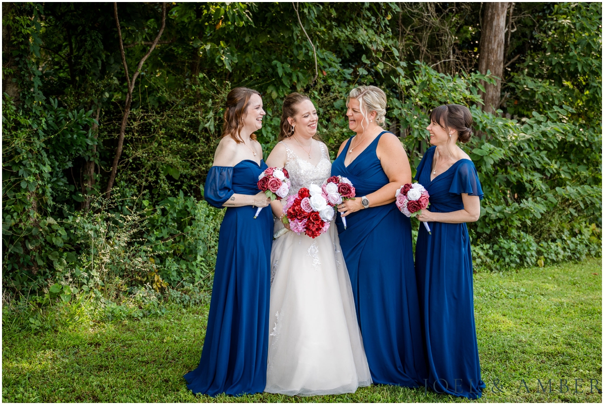 St John the Baptist Catholic Church Wedding bridal party