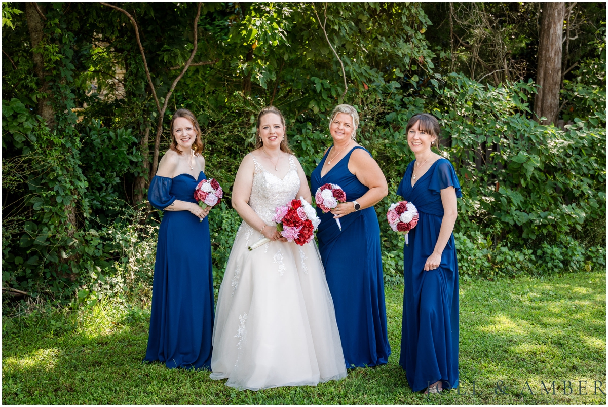 St John the Baptist Catholic Church Wedding bridal party