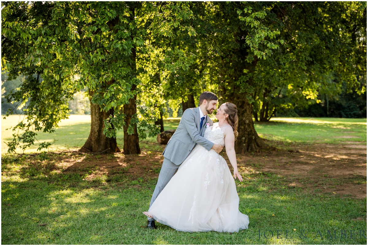 St John the Baptist Catholic Church Wedding bride and groom portraits