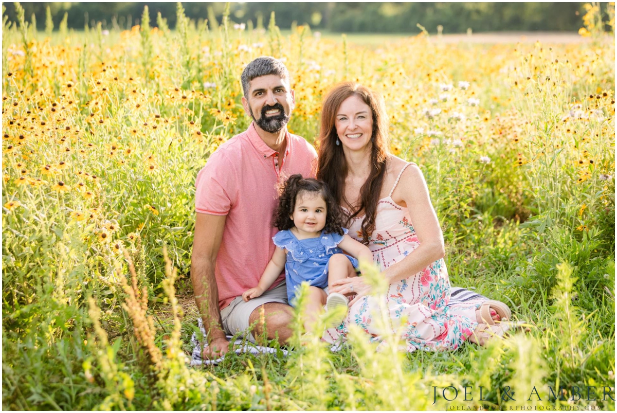 Hubert Farm Wildflower Family Session